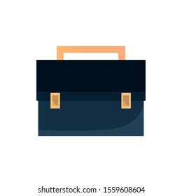 briefcase office work business equipment icon vector illustration