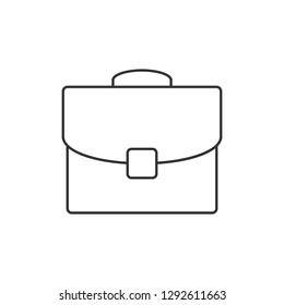Briefcase outline icon