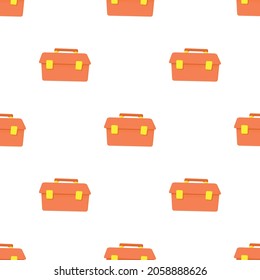 Briefcase pattern seamless background texture repeat wallpaper geometric vector