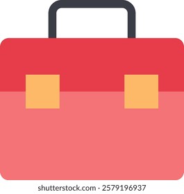 A briefcase is a portable, typically rectangular, business accessory used for carrying documents, laptops, and other professional items. It is often made of leather, metal, or durable fabric.