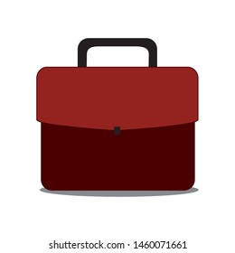 Travel´s briefcase . Portfolio icon. Color icon