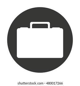 briefcase portfolio isolated icon vector illustration design