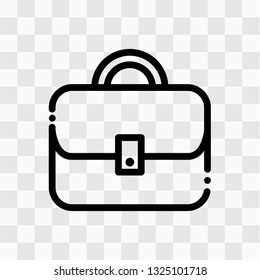 Briefcase, portfolio, vector best line icon , EPS 10 - Vector