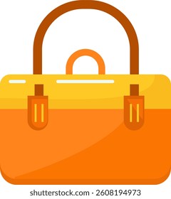 briefcase purse luggage bag hand bag travel illustration vector icon
