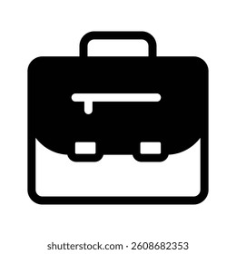 A briefcase representing work or business