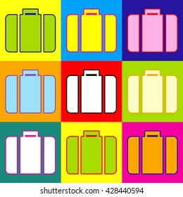 Briefcase sign