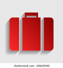Briefcase sign illustration
