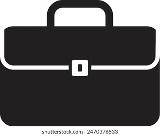 Briefcase sign, portfolio symbol, Briefcase icon, Suitcase icon