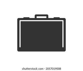 Silueta de sobriedad de estilo sencillo aislada de fondo blanco. Ilustración del vector
