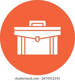 Ilustração de ícone de vetor simples de porta-arquivos