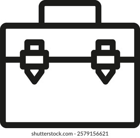 A briefcase is a slim, rectangular bag with a handle, used for carrying documents, laptops, and essential items, typically by professionals. It combines practicality, style, and organization for every