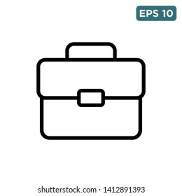 briefcase - suitcase icon vector design template