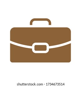 briefcase - suitcase icon vector design template. on white background