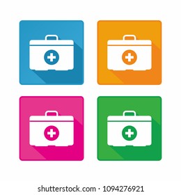 Briefcase Symbol icon vector