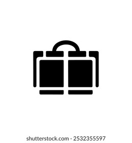 Briefcase Symbol Representing Business, Work, and Professional Tools