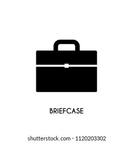 Briefcase vector icon