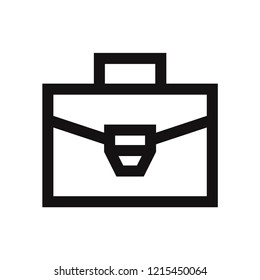 Briefcase vector icon