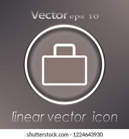 briefcase vector icon