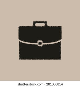 briefcase - vector icon