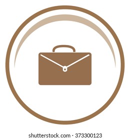 Briefcase vector icon.