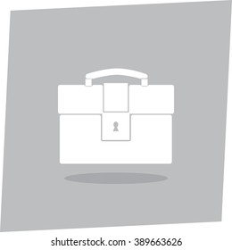 Briefcase vector icon