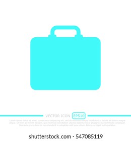 Briefcase vector icon