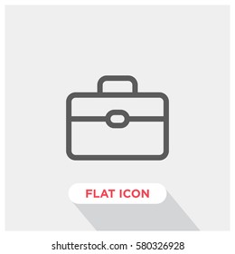 Briefcase vector icon