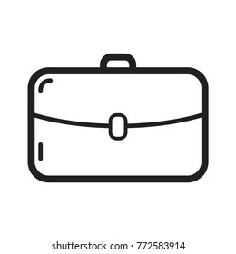 briefcase vector icon