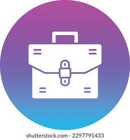 Briefcase vector icon. Can be used for printing, mobile and web applications.