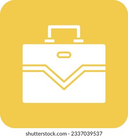 Briefcase vector icon. Can be used for printing, mobile and web applications.