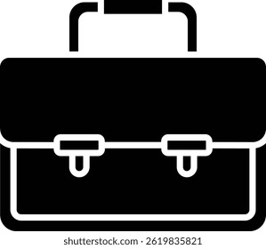 Briefcase vector icon. Can be used for printing, mobile and web applications.