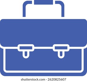 Briefcase vector icon. Can be used for printing, mobile and web applications.