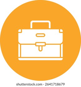Briefcase vector icon. Can be used for printing, mobile and web applications.