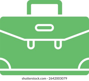 Briefcase vector icon. Can be used for printing, mobile and web applications.