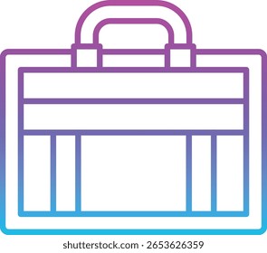 Ícone de vetor do porta-arquivos. Pode ser usado para impressão, aplicativos móveis e da Web.