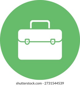 Icono de Vector de maletín. Se puede utilizar para aplicaciones de impresión, móviles y de Web.