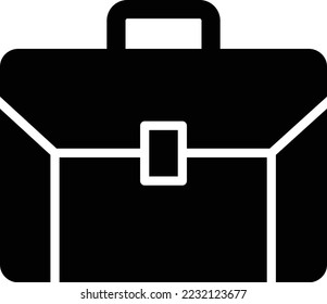Briefcase Vector Icon Design Illustration
