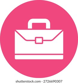 Ilustración de diseño de icono de Vector de maletín