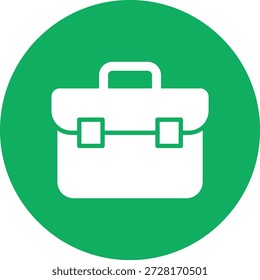 Ilustración de diseño de icono de Vector de maletín