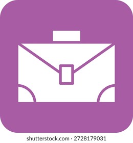 Ilustración de diseño de icono de Vector de maletín