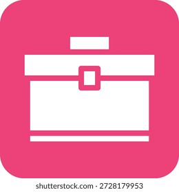 Ilustración de diseño de icono de Vector de maletín