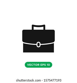 briefcase vector icon design template