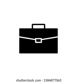 Briefcase vector icon. filled flat sign for mobile concept and web design. Briefcase glyph icon. Symbol, logo illustration. Vector graphics
