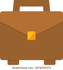 Briefcase Vector Icon Flat Style