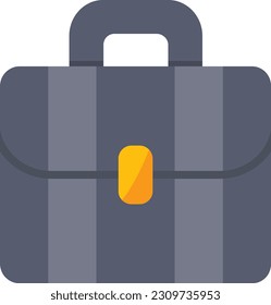 Briefcase Vector Icon Flat Style