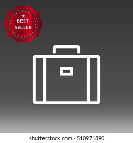 Briefcase Vector Icon Illustration