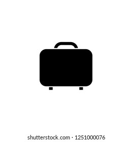 briefcase vector icon. briefcase sign on white background. briefcase icon for web and app