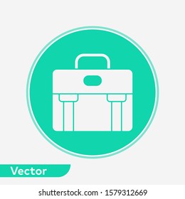 Briefcase vector icon sign symbol