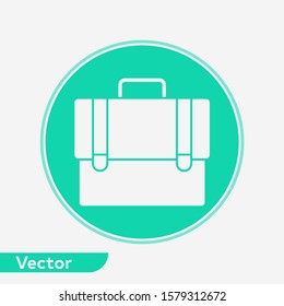 Briefcase vector icon sign symbol