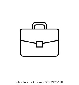 briefcase vector icon, Briefcase sign and symbol Design